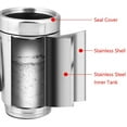 thumbnail image 3 of On-The-Go Warmth: Insulated Heated Thermos, Vehicle Special Tool, Stainless Steel Electric Coffee Cup For Your Daily Drive, Quick Heating & Constant Temperature Technology, 3 of 6