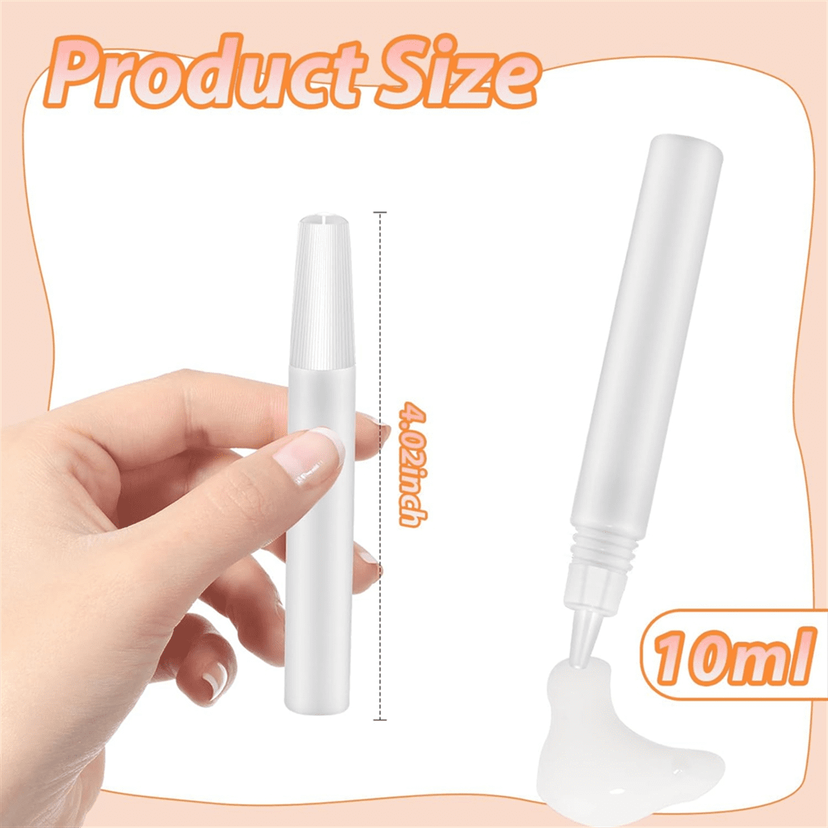 50 Pcs Art White Glue-Stick Pens, Quick Dry -Glue Pens Precise Apply Liquid Glue Pens Classroom Supplies