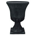 thumbnail image 1 of Southern Patio EB-029816 Winston 16 Inch Diameter Resin Outdoor Planter, Black, 1 of 8