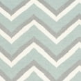 thumbnail image 2 of SAFAVIEH Dhurries Marisa Geometric Runner Rug, Blue/White, 2'6" x 8', 2 of 4
