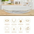 thumbnail image 3 of Glass Dinner Plate Transparent Dessert Cake Plate Western Dish Steak Tray, 3 of 5