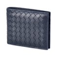 thumbnail image 2 of Qarigey Cartera de cuero para mujer, portátil, elegante, informal, plegable, hecha a mano, trenzada, tarjetero, monedero para niñas, regalo Type3 NO3, 2 of 6