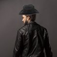 thumbnail image 1 of OULII Western Hat For Men Black Polyester 1Pcs Fashion Accessory Outdoor Activities, 1 of 8