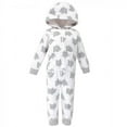 thumbnail image 3 of Hudson Baby Toddler Fleece Jumpsuits, Coveralls, and Playsuits 2pk, Elephants, 5 Toddler, 3 of 3