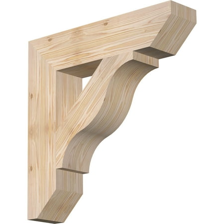 

Ekena Millwork 5 1/2 W x 26 D x 26 H Funston Slat Smooth Bracket Douglas Fir