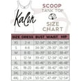 thumbnail image 6 of Kalon Women's 4-Pack Scoop Neck Tank Top Base Layer (X-Large, Black), 6 of 6