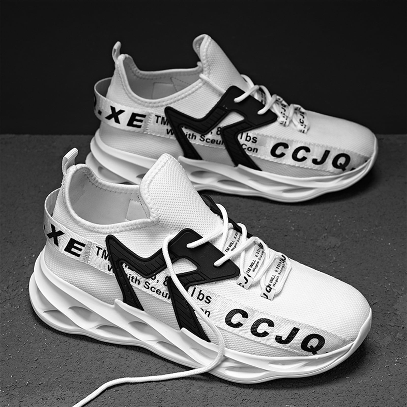 YYTLCH Men's Running Shoes Gym Jogging Lightweight Sneaker