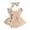 Z01 Beige, variant on JUMEYU Baby Smocked Romper Newborn Infant Baby Girls Clothes Sleeveless Romper Dress Toddler Romper 0 3 6 9 12 18 24 Months (Pink,0-3 Months)