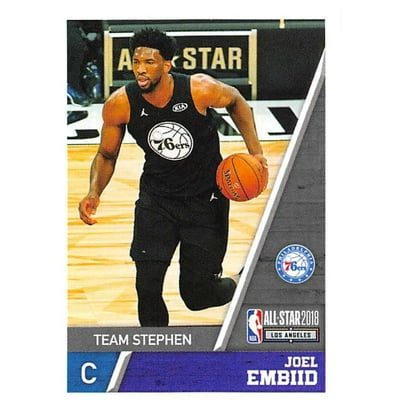 Joel Embiid Philadelphia 76ers NBA Sticker (2018-19) Kuwait Ubuy