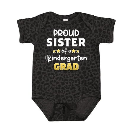 

Inktastic Proud Sister of a Kindergarten Grad Gift Baby Girl Bodysuit