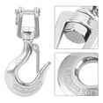 thumbnail image 2 of 304 Stainless Steel Swivel Lifting Hook with Latch (650kg), 2 of 4