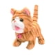 thumbnail image 3 of Juguete de peluche eléctrico de gato maullando para fiesta, amigo a la hora de dormir amarillo, 3 of 9