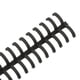thumbnail image 3 of 10 Uds. De espirales para encuadernación, peines, tira de plástico de 30 agujeros para hojas sueltas de 1/2 pulgadas de diámetro, 3 of 8