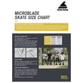 thumbnail image 7 of ROLLERBLADE Kids' Microblade Black/Pink Skates, Size: 11J-1 (86B0751530NJ02-11J-1), 7 of 7