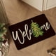 thumbnail image 4 of Yhmxh Alfombrillas de baño para baño Alfombra de baño Tapete navideño absorbente para cocina y baño Decoración del baño, 4 of 5