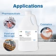 thumbnail image 2 of Lab Alley PEG 400 Food Grade (FCC, USP), Polyethylene Glycol Liquid, Halal Certified, Food & Cosmetic Safe, 1 Liter, 2 of 5