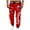 Black, variant on Tejiojio Men's and Big Men's Relaxed Fit Men Casual Loose Letter Print Drawstring Elastic Waist Long Pants Trousers