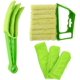 thumbnail image 1 of Kit de cepillo de limpieza para persianas venecianas, accesorio de limpieza manual para persianas, limpiador de contraventanas, limpiador de aire acondicionado de ventanas, cepillo para polvo herramienta desmontable (C) ER, 1 of 5