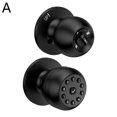 thumbnail image 4 of Spherical Smart Door Lock, Keyless Entry Password Mechanical Keypad with Aluminum Alloy & Stainless Steel, Waterproof IPX4, Home & Office Security, Black/Gray, 4 of 8