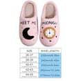 thumbnail image 3 of Zapatillas de invierno Zapatillas de interior Acogedoras mujeres hombres Lindo Meet Me At Midnight Zapatillas Wdftyju  Tenis De Mujer Tenis De Hombre, 3 of 5