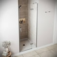 thumbnail image 4 of Dirillo 32'' x 76'' Semi-Frameless Pivot Shower Door with CrystalTech Treated 5/16'' Tempered, Clear Glass, Polished Chrome Hardware, SKU: AQ-1240-CH-L-R, 4 of 4