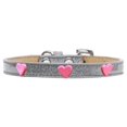 thumbnail image 5 of Dog, Puppy  Pet Widget Ice Cream Collar, "Pink Glitter Heart", 5 of 9