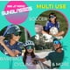 thumbnail image 4 of Pack de 2 gafas de sol Dude Perfect para niños y niños, color negro y camuflaje, 4 of 6