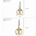 thumbnail image 1 of Tijeras de oficina de acero inoxidable y aleación de zinc Tijeras de estudiante de acero inoxidable y aleación de zinc, 1 of 1
