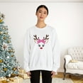 thumbnail image 5 of Christmas Deer Sweatshirts, Women Reindeer Sweatshirts, Deer Sweatshirts, 5 of 5
