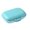Blue, variant on Bdday Pill Holder Travel Organizer 1 Pack 8 Compartments Daily Case Small Box for Pocket Purse Portable Container Organizer Large Pill Organizer