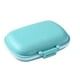 thumbnail image 2 of Estuche de almacenamiento para organizador de viajes | Pastillero diario de 8 compartimentos para bolso de bolsillo | Contenedor de plástico portátil | Diseño seguro de doble cerradura | 1 paquete, 2 of 6