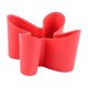 thumbnail image 4 of Organizador de escritorio, caja de almacenamiento, soporte para bolígrafos, soporte para control remoto, almacenamiento de papelería Rojo, 4 of 9