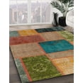 thumbnail image 3 of Ahgly Company Machine Washable Indoor Rectangle Abstract Brown Area Rugs, 8' x 12', 3 of 7