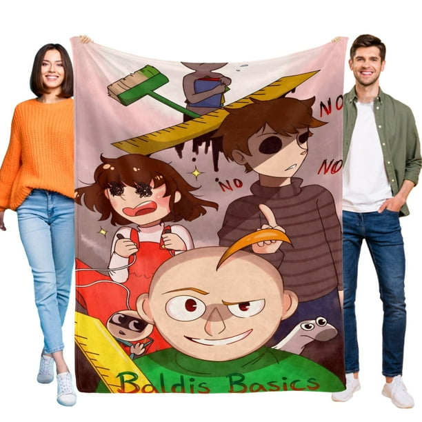 Baldi's Basics anti-pilling, suave, ligera, esponjosa y acogedora de lujo para hogar y cocina – Perfecta para niños y adultos,200X150cm