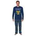 thumbnail image 3 of Menorah Family Matching Hanukkah Pajamas, Let's Get Lit Hanukkah Pj, Family And Dog Sizes, 3 of 7