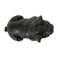 thumbnail image 4 of GDF Studio Rilo Outdoor Cast Stone French Bulldog Garden Statue, Matte Black, 4 of 7