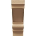 thumbnail image 2 of 9"W x 18"D x 27"H Classic Diane Rough Cedar Woodgrain TimberThane Corbel, Primed Tan, 2 of 6