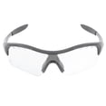 thumbnail image 3 of Gafas de sol al aire libre a prueba de viento protección UV TR ergonómicas gafas de sol para montar para senderismo niños marco negro lente transparente, 3 of 12