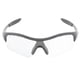 thumbnail image 3 of Gafas de sol al aire libre a prueba de viento protección UV TR ergonómicas gafas de sol para montar para senderismo niños marco negro lente transparente, 3 of 12