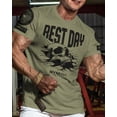 thumbnail image 4 of Gymish Rest Day Workout T-Shirt for Men, Funny Gym Shirts, Lifting T-Shirt, Deadlift Tee, Men's Gym Shirt, Workout Tops, Powerlifting & Bodybuilding Tee, 4 of 6