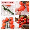 thumbnail image 3 of Artificial Cherry Tomatoes Fake Red Cherry Tomato Artificial Fruit Plastic Lifelike Simulation House Kitchen Decoration, 3 of 4
