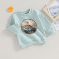 thumbnail image 3 of Gupgi 0-4 Ans Garçons Bébé Chandails en Molleton Western Imprimé Vache Manches Longues Pull Automne Tops Amples, 3 of 9