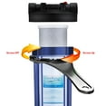 thumbnail image 3 of Geekpure 10-Inch Whole House Water Filter Housing 3/4" Port with Wrench and Bracket -4.5"x10"-Clear, 3 of 7