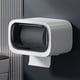 thumbnail image 4 of Tissue Box Wall Mounted Bathroom Pull Out Box Multi Functional Paper Roll Toilet Paper Organizer Without Holes Wallpaper Hanging Pull Out Box Bathroom, 4 of 6