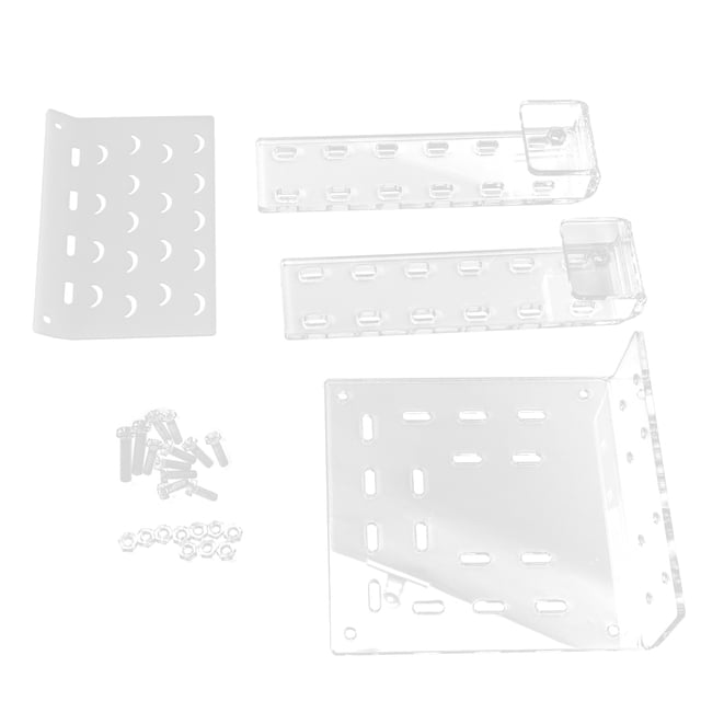Fish Aquarium Platform, Adjustable Hook Easy Installation Acrylic Basking Platform For Aquarium For Fish
