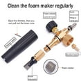 thumbnail image 4 of LELINTA High Pressure Washer Gun Snow Foam Lance Car Cleaning Tool Washer 1L Bottle Adjustable Pressure Washer Snow Wash Gun Foam Blaster, 4 of 7