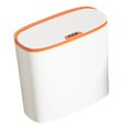 thumbnail image 4 of Bote de Basura Automático Bote de Basura de Oficina Capacidad de 14 Litros Automático con Tapa Bote de Basura de Inducción Inteligente para Sala de Es Naranja Blanco Soledad bote de basura de cocina, 4 of 10