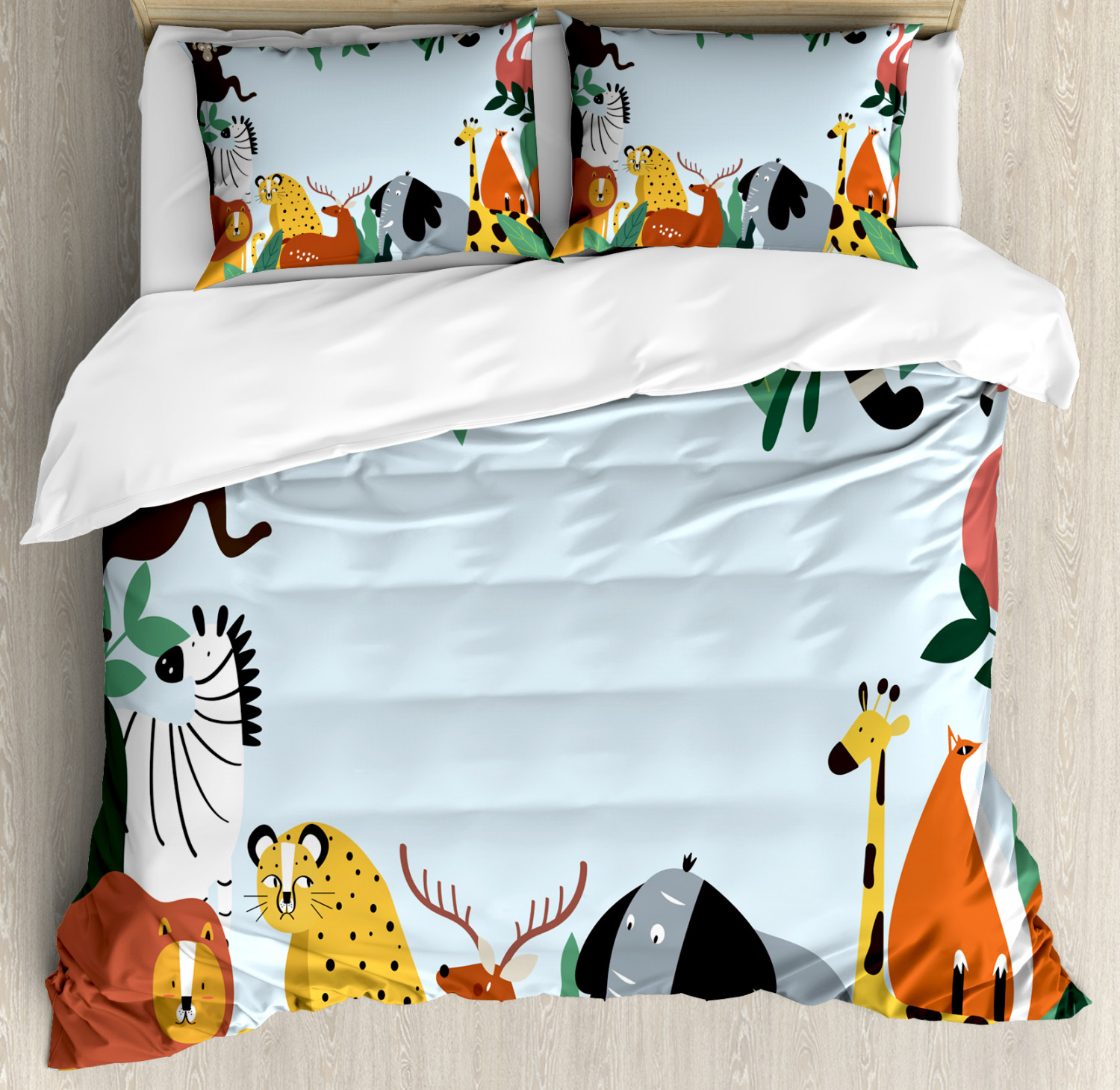 animal cot bed duvet cover