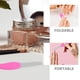thumbnail image 4 of Juego de 8 limas de uñas de acero inoxidable con forma de cuerno de buey, lima pulidora de metal, limas de manicura, limas de uñas naturales para salón, hogar y viajes, mujeres y hombres, color rosa, 4 of 7