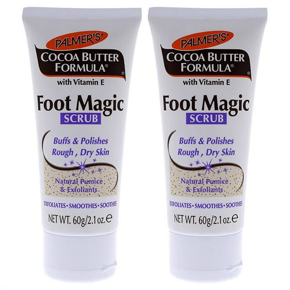 Palmers Cocoa Butter Foot Magic Scrub - Pack of 2 2.1 oz